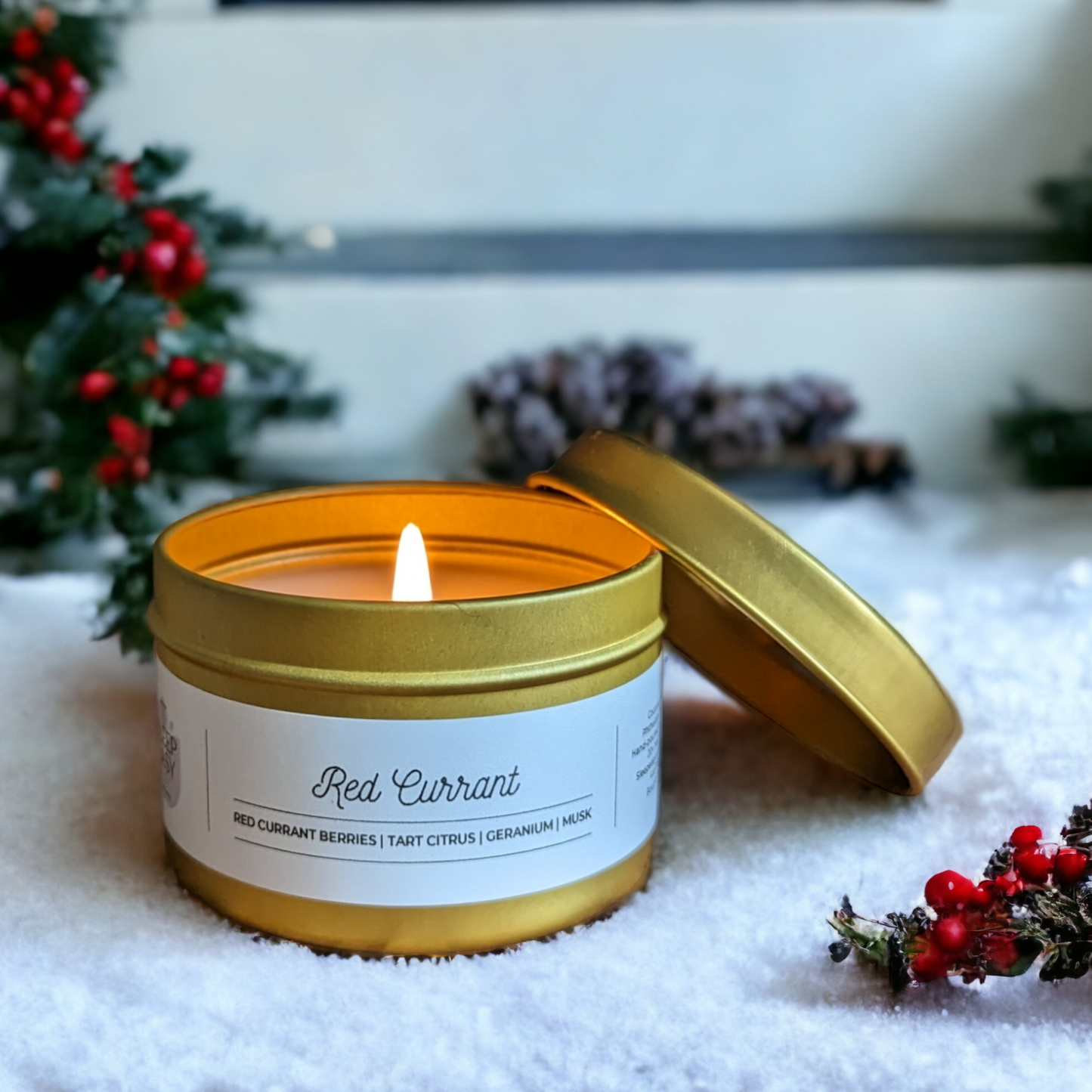 Red Currant - Coconut Soy Candle - To Be Discontinued