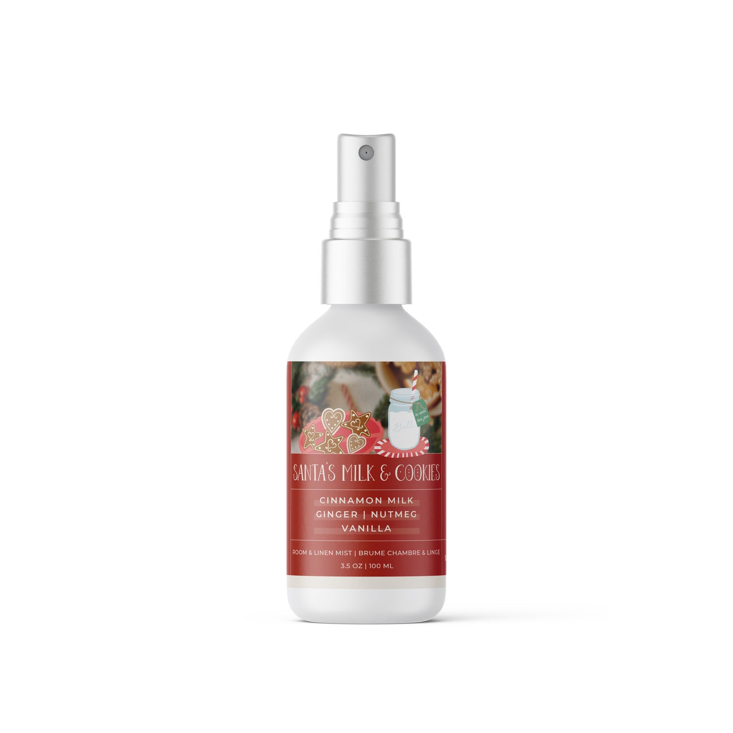 Santa's Milk & Cookies - Room & Linen Spray