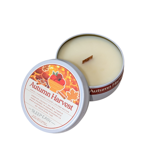 Autumn Harvest - Wood Wick - Coconut Soy Candle