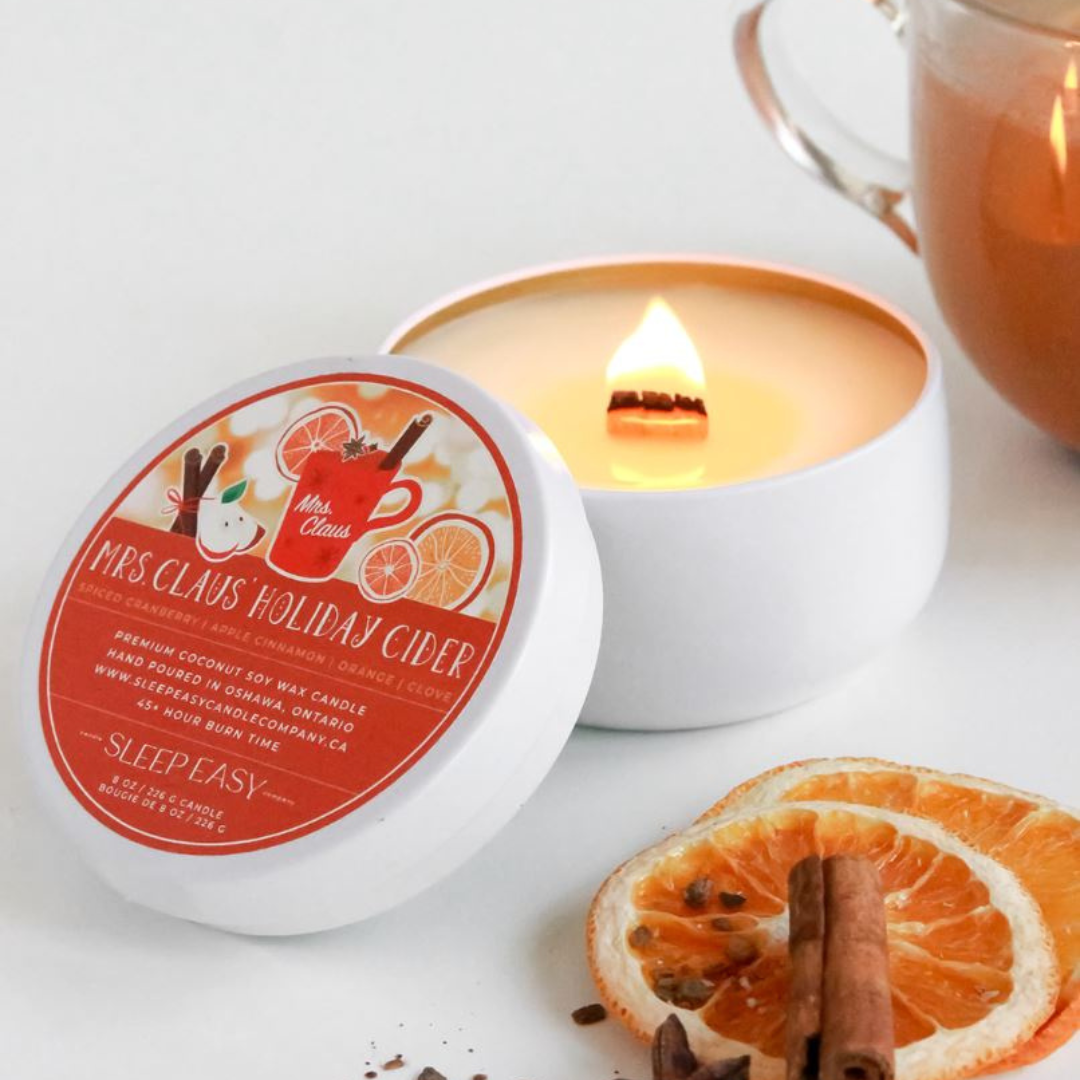 Mrs. Claus' Holiday Cider - Coconut Soy Candle