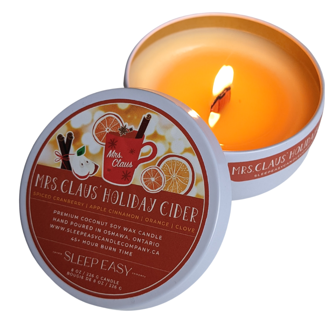 Mrs. Claus' Holiday Cider - Coconut Soy Candle