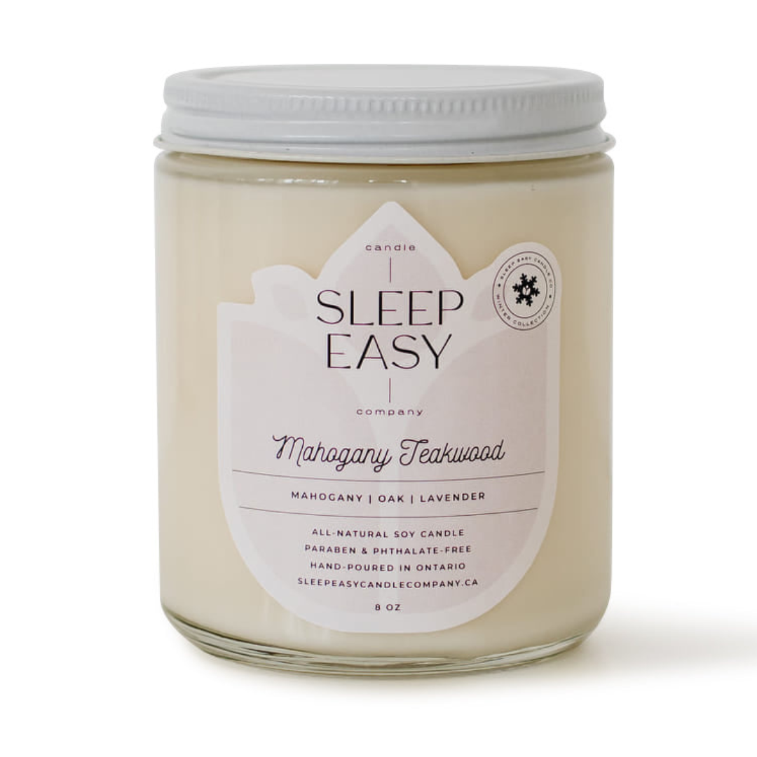 Mahogany Teakwood Soy Candle