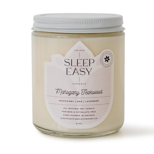 Mahogany Teakwood Soy Candle