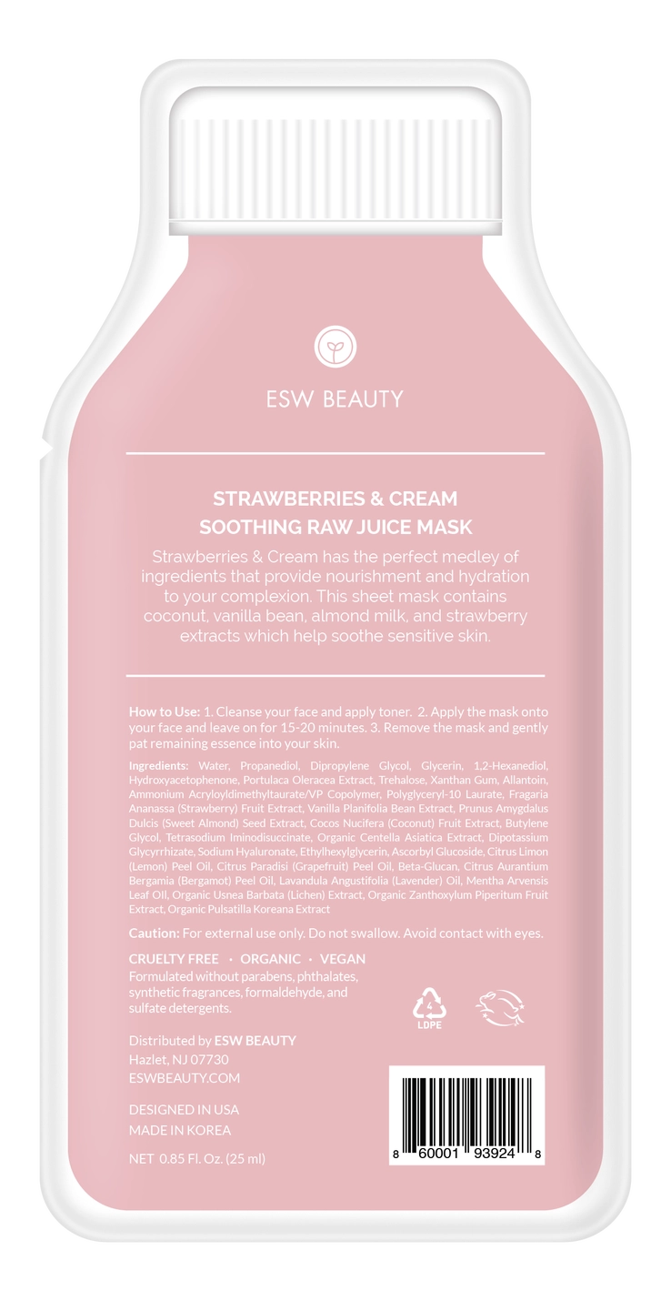 Strawberries & Cream Soothing Sheet Mask