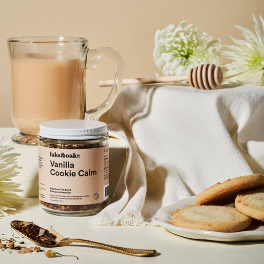Vanilla Cookie Calm - Loose Leaf Superfood Tea Blend