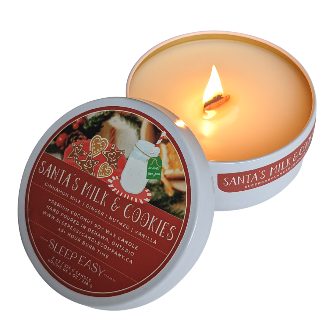 Santa's Milk & Cookies - Coconut Soy Candle