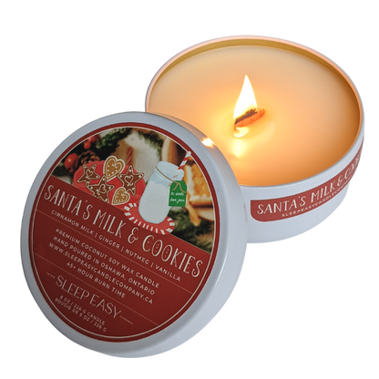 Santa's Milk & Cookies - Coconut Soy Candle